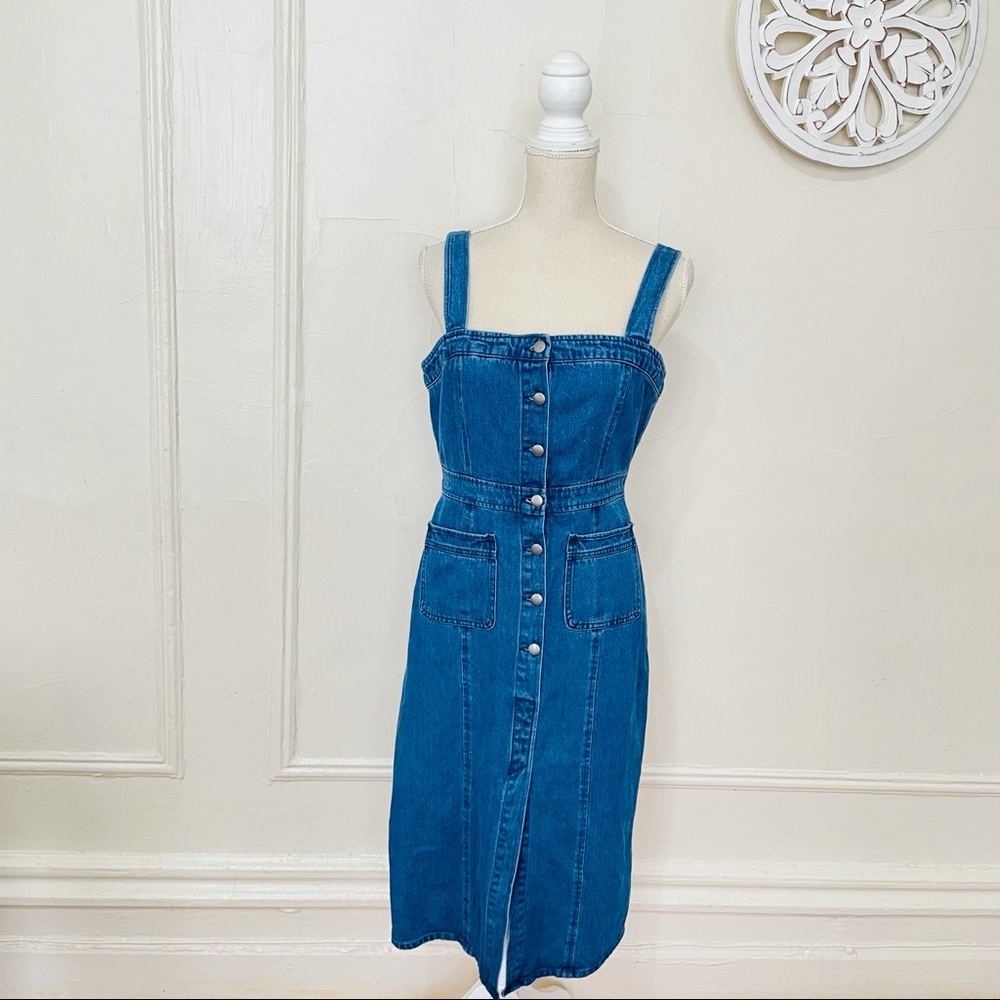 BB Dakota size 6 denim dress